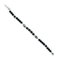 Armband Madame Black in Silber Onice MB BRAC TESCHI - MB BRAC TESCHI